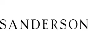Sanderson logo white